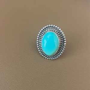 Sterling Silver Ring Turquoise